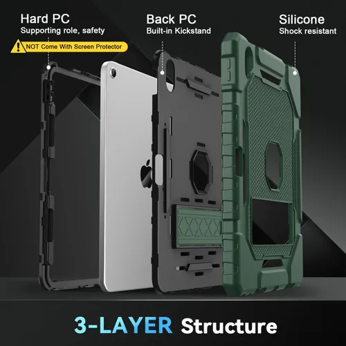 Vista 6 de Grifobes Funda para iPad A16 de 11ª Generación de 11 pulgadas 2025 / Funda para iPad de 10ª Generación de 10.9 pulgadas 2022, Funda Resistente