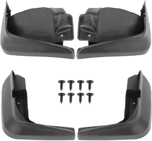 Vista 9 de ECCPP Guardabarros delanteros traseros para Honda Civic Sedan 2012 2013 2014 2015 guardabarros