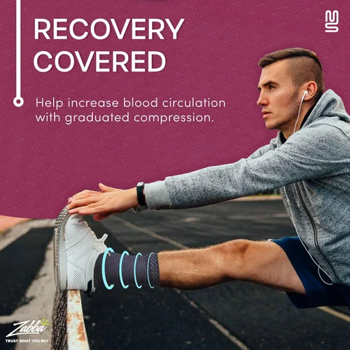 Vista 4 de Modetro Sports Tobillera para alivio de la fascitis plantar, tendinitis y soporte del tendón de Aquiles, manga de compresión para pies para hombres