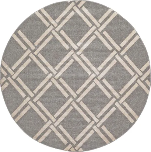 Vista 14 de Unique Loom Trellis Collection - Alfombra geométrica moderna azul marino (9 pies x 12 pies)