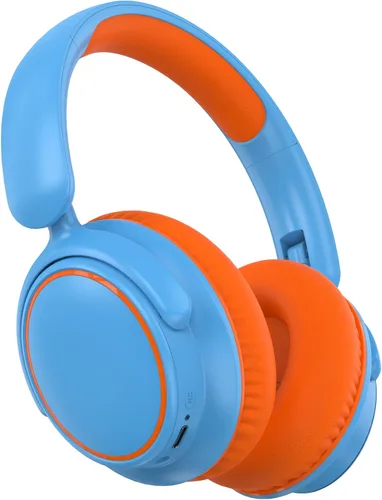 Vista 12 de MIDOLA Auriculares para Niños con Cancelación Activa de Ruido Bluetooth 5.4 Inalámbricos con Volumen Limitado 85/94dB, Carga Rápida Tipo C, Sobre