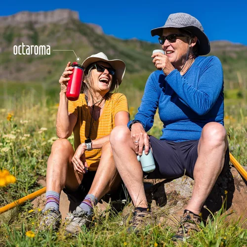 Vista 7 de WACACO Nanopresso Cafetera de Espresso Portátil con Funda, Mini Cafetera de Viaje, Perfecta para Camping, Viajes y Oficina (Elements Arctic Blue)