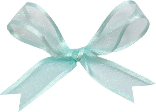 Vista 3 de Morex Ribbon Delight Sheer 5/8 pulgadas por 100 yardas, aguamarina