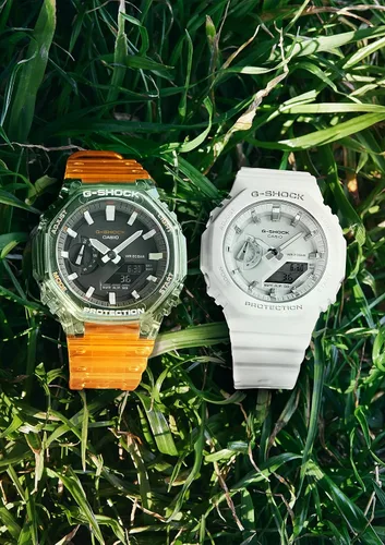 Vista 4 de Casio G-Shock GA-2100HC-4AJF Banda de goma G-Shock 20 ATM resistente al agua Hidden Coast para hombre