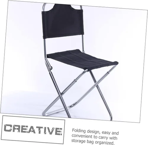 Vista 8 de Kisangel Taburete plegable Silla de aleación de aluminio al aire libre Taburete portátil para acampar