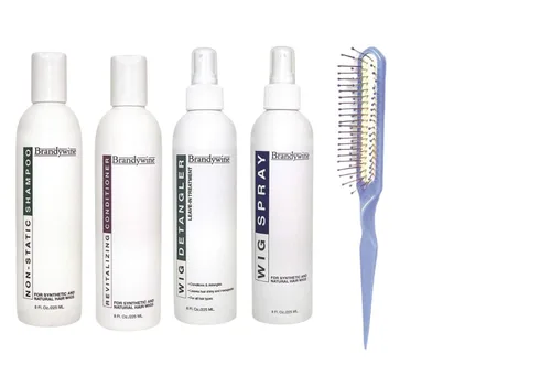 Vista 4 de Brandywine Productos para el cuidado del cabello sintético y humano (2 champús de 8 onzas)
