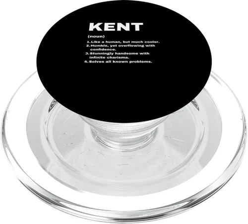Vista 7 de Kent Custom Name Definition Funny Birthday Idea PopSockets Adhesive PopGrip