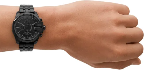 Vista 5 de Diesel Reloj de cuarzo con cronógrafo de acero inoxidable Baby Chief para todo género