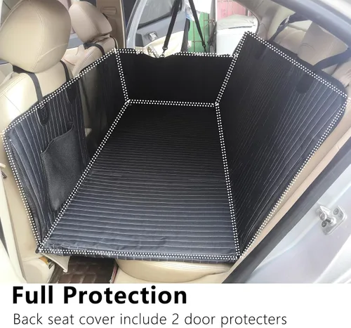 Vista 3 de Cubierta extensor del asiento trasero del coche del perro, relleno no inflable del hueco del colchón del camping
