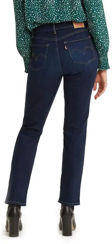 Vista 2 de Levis - Jeans clásicos de corte recto para mujer tallas estándar y plus