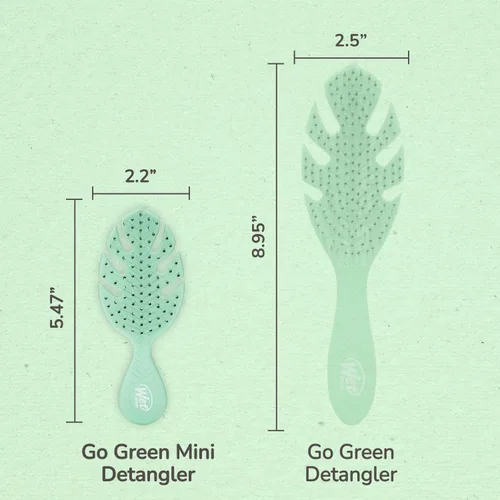 Vista 7 de Go Green Treatment & Shine - Cepillo para cabello húmedo.