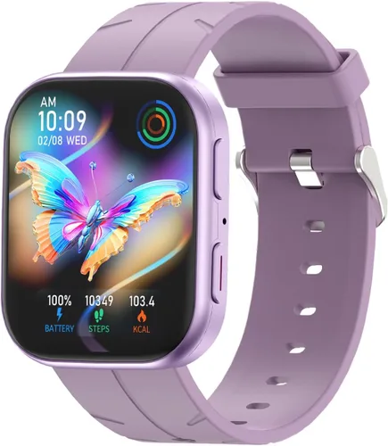 Vista 11 de MorePro Rastreador de fitness con monitor de frecuencia cardíaca 24/7 / presión arterial, seguimiento de oxígeno en sangre/sueño, más de 120
