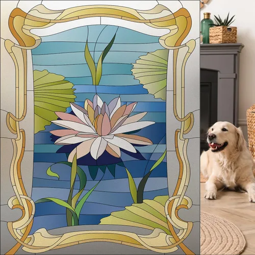 Vista 12 de Película colorida para ventana, película de privacidad, juego de estructura de construcción para niños preescolares con bloques, calcomanías