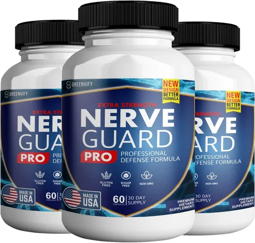 Vista 8 de Nerve Guard Plus Pro - Fórmula nerviosa avanzada con ingredientes esenciales para alivio y apoyo integral a largo plazo de la salud nerviosa (2)