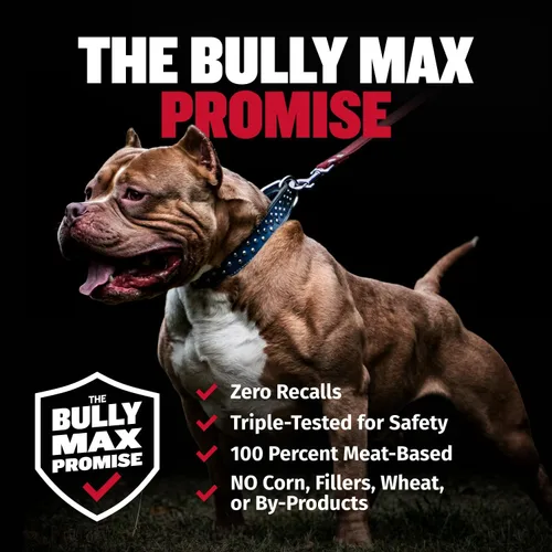 Vista 6 de Comprimidos masticables Bully Max 2 en 1 para construcción muscular para perros - Vitaminas y suplementos para cachorros y perros, suplementos