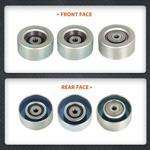 Vista 6 de labwork Juego de poleas tensoras de repuesto para Toyota 4Runner Tacoma Tundra Hilux 4.0L V6 1GRFE 2003-15