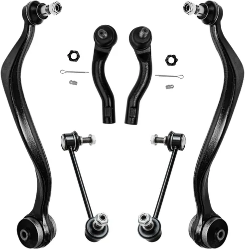 Vista 77 de Detroit Axle - Kit de brazos de control delantero para Chevy Silverado 1500 GMC Sierra 1500 GMC Sierra 1500 Avalanche Yukon Tahoe Escalade ESV EXT