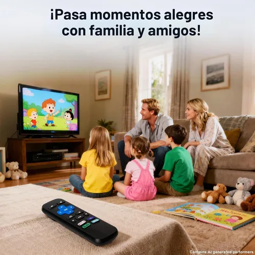 Vista 7 de Mando a distancia de repuesto para Roku Box/Express/Premiere-NO para Stick