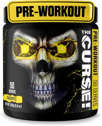 Vista 12 de JNX SPORTS The Curse! Polvo de preentrenamiento para hombres y mujeres, cafeína, beta-alanina, creatina, L-citrulina, 5 porciones, sabor a frambuesa