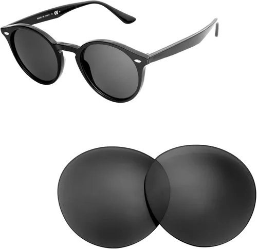 Vista 3 de Walleva Lentes de repuesto para lentes de sol Ray-Ban RB2180 de 1.929in, múltiples opciones disponibles