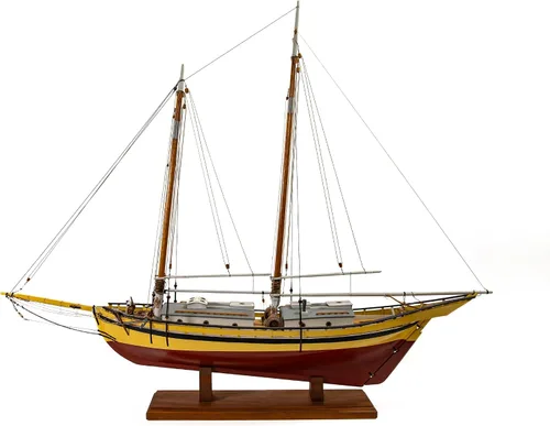 Vista 2 de Modelo Shipways Kit de madera para barcos Glad Tidings Pinky Schooner escala 1:24