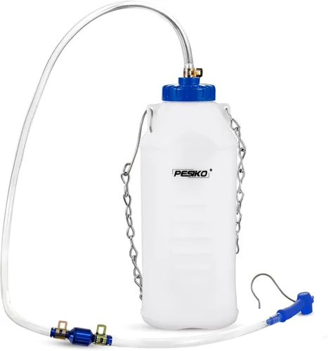 Vista 7 de Botella de purga de frenos de 1 litro, válvula de retención unidireccional, botella de líquido de frenos Negro