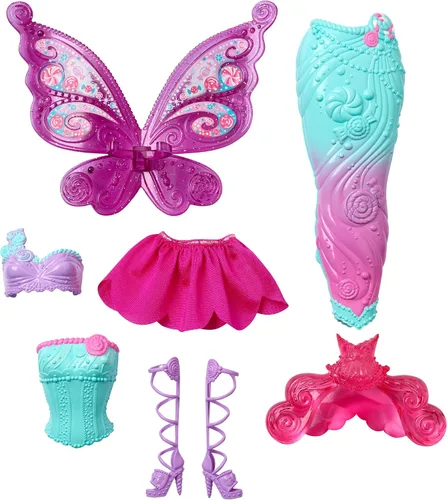 Vista 5 de Barbie cuento de hadas vestir muñeca Barbie