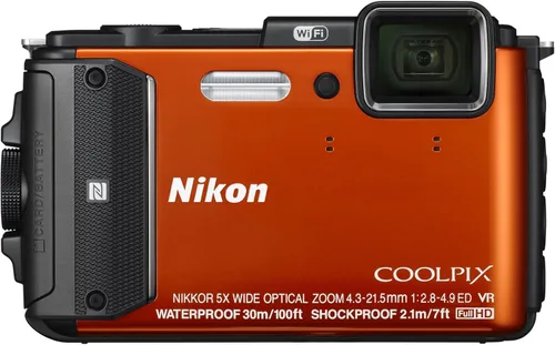 Vista 2 de Cámara COOLPIX AW130, de la marca Nikon Amarillo