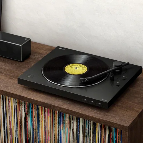 Vista 7 de Sony - Tocadiscos PS-LX310BT de cinturón: Reproductor de discos de vinilo inalámbrico, totalmente automático con Bluetooth y salida USB