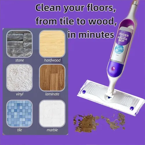Vista 5 de Recambios de almohadilla de trapeador desechable para PowerMop multisuperficie para limpieza de pisos, 20