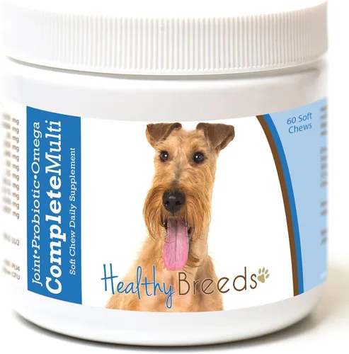 Vista 133 de Healthy Breeds Affenpinscher todo en uno multivitamínico suave masticable 60