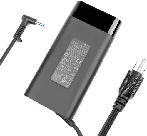 Vista 2 de Cargador adaptador de CA de 150 W 19.5 V 7.7 A para HP ZBook 15 G3 G4, ZBook Studio G3 G4, OMEN 15, OMEN x por Laptop ADP-150XB B Conector de fuente