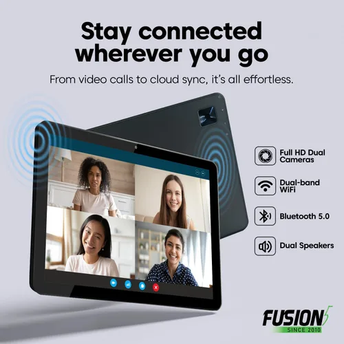 Vista 4 de Fusion5 - Tableta de 10.1" con Windows 11 Professional - 16 GB de RAM, SSD de 512 GB, Intel de 13ª generación, Full HD, USB C, Micro HDMI - Tableta