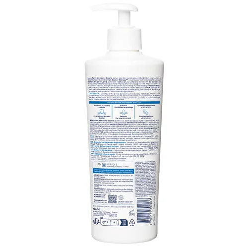 Vista 3 de Bioderma Atoderm Bálsamo intensivo, bálsamo hidratante para piel sensible seca a atópica, hidratante facial y corporal con fórmula ultra calmante