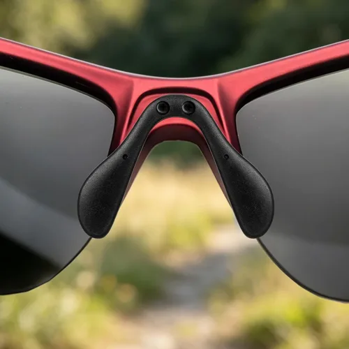 Vista 3 de Beavorty 3 unids almohadillas de gafas de silicona marco puente pad soporta reemplazo anti-caída gafas herramienta de fijación para ciclismo