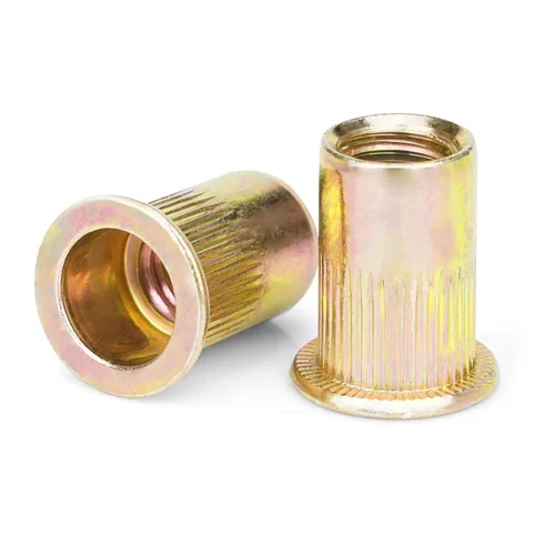 Vista 7 de 30 piezas tuercas de remache 3/8"-16, inserto roscado Nutsert de cabeza plana de acero inoxidable 304