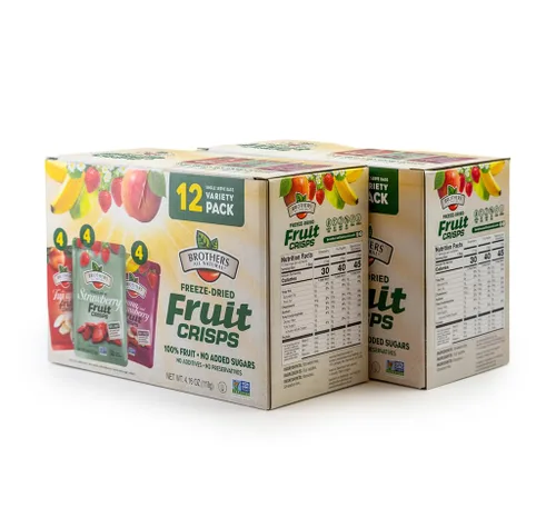 Vista 9 de Bocadillo Crocantes de manzana Fuji de Brothers-All-Natural