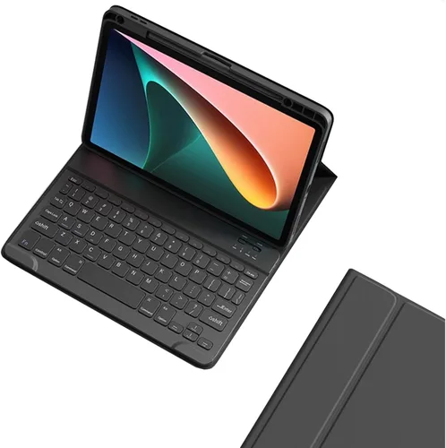Vista 11 de kaitesi Funda para teclado para iPad 9ª 8ª 7ª generación 10.2/ Air 3ª generación Pro 10.5, cubierta inteligente de folio inteligente con teclado