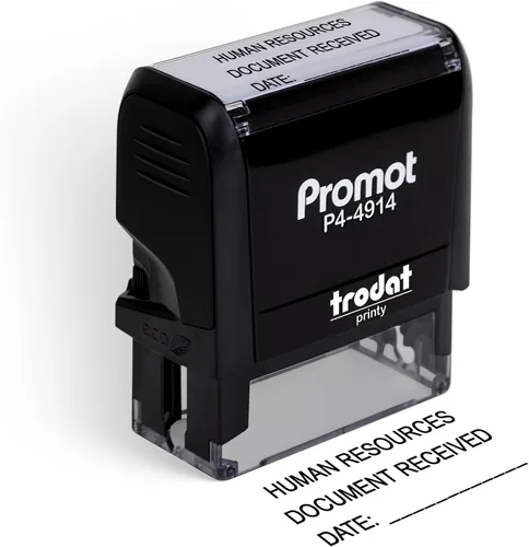 Vista 8 de Promot - Sello autoentintado de 1 línea (pequeño) - sello personalizado de 3 líneas - sello de goma personalizado para nombre, oficina, empresa