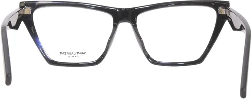 Vista 4 de Gafas graduadas Saint Laurent SL M 103 OPT- 001 / Negro, Negro brillante