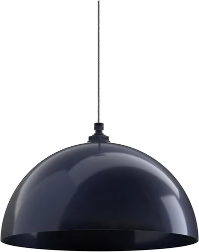 Vista 85 de Steel Lighting Co. Melrose - Lámpara colgante Montada en el techo Cúpula redonda de 18 pulgadas Estilo moderno contemporáneo de granja