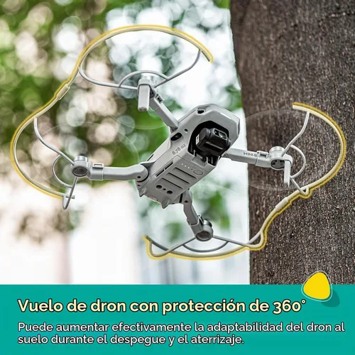 Vista 2 de Mini protector de hélice 4K para hélice DJI Dron, accesorios de seguridad para DJI Mini 4K / Mini 2 SE Propellers Protector Dron Accesorios