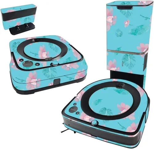 Vista 9 de MightySkins Skin compatible con iRobot Roomba s9+ Vacuum & Braava Jet m6 Bundle - Morado antiguo Funda protectora y única de vinilo Fácil