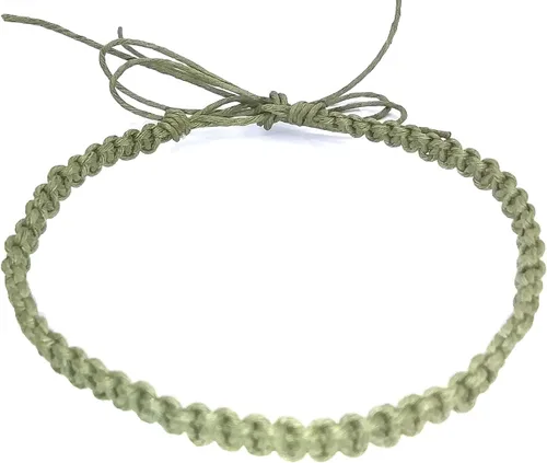 Vista 5 de Hemp Anklet Adjustable Tie On