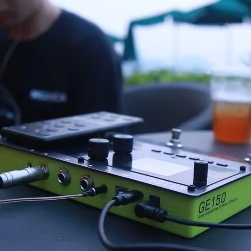 Vista 6 de MOOER GE150 Pedal Multiefectos de Modelado de Amplificador de Guitarra Eléctrica Procesador Portátil de Múltiples Efectos con Expresión y Carga IR