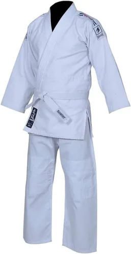 Vista 4 de Judo Gi Black Tiger Judo Uniforms Gi M/O Premium Quality Cotton Grain Cloth 450GRM, con cinturones gratis