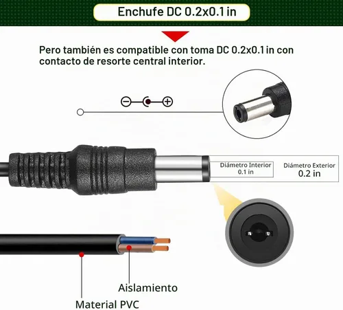 Vista 3 de Facmogu DC 5V 4A Convertidor de AC a DC, Fuente de alimentación de AC 100-240V a DC 5 Volt 4 Amp 20W Adaptador de corriente conmutada, Adaptador