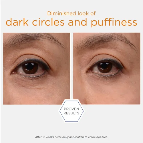 Vista 6 de NEOSTRATA Crema iluminadora para ojos corrector de círculos oscuros con antioxidantes, péptidos y extracto de algas, sin fragancia, 0.53 oz.