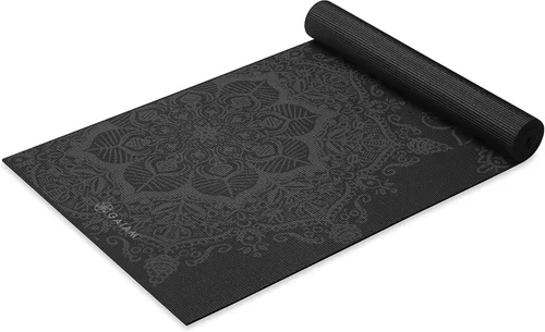 Vista 22 de Gaiam - Alfombrilla de yoga, 6 mm, extra gruesa, antideslizante, de primera calidad, para todo tipo de yoga, pilates y ejercicios en el suelo