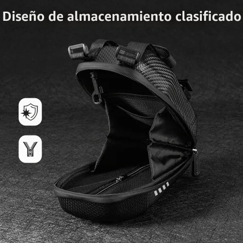 Vista 4 de ROCKBROS Bolsa de almacenamiento impermeable EVA Hard Shell 2L Pequeño
